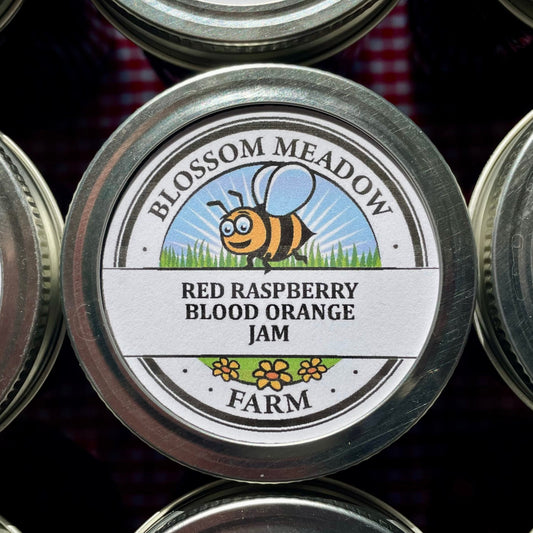 Red Raspberry-Blood Orange Jam