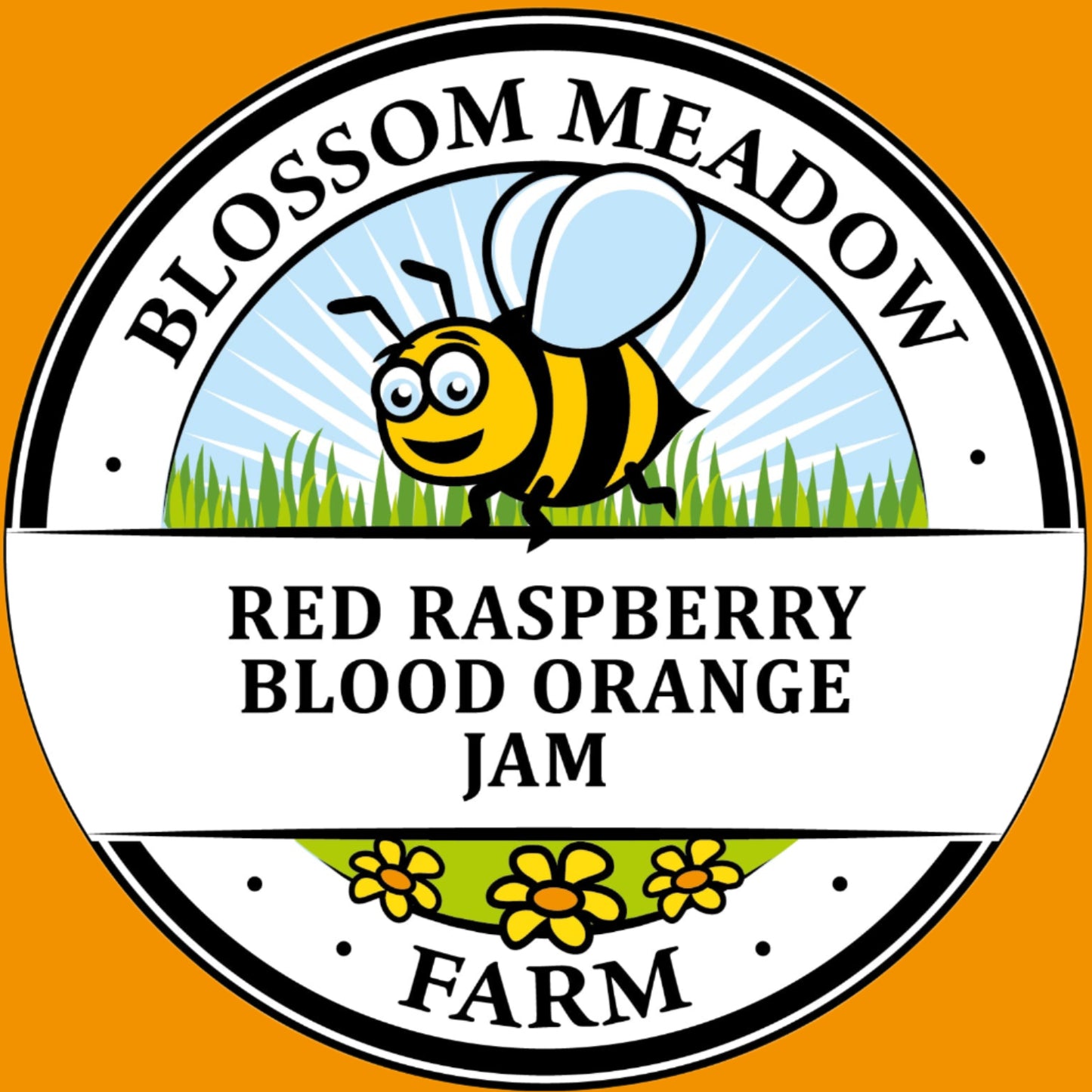 Red Raspberry-Blood Orange Jam