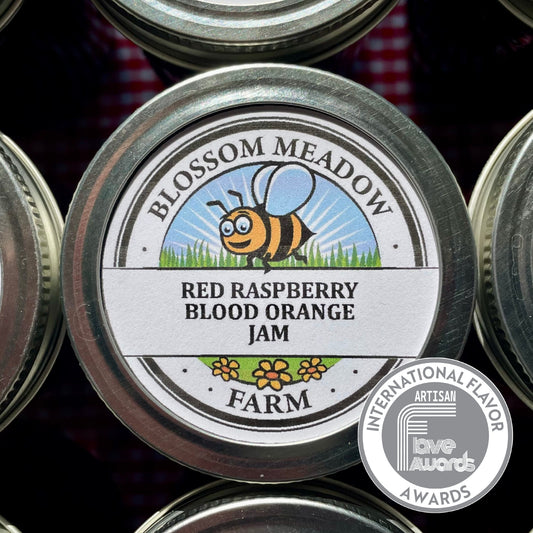 Red Raspberry-Blood Orange Jam